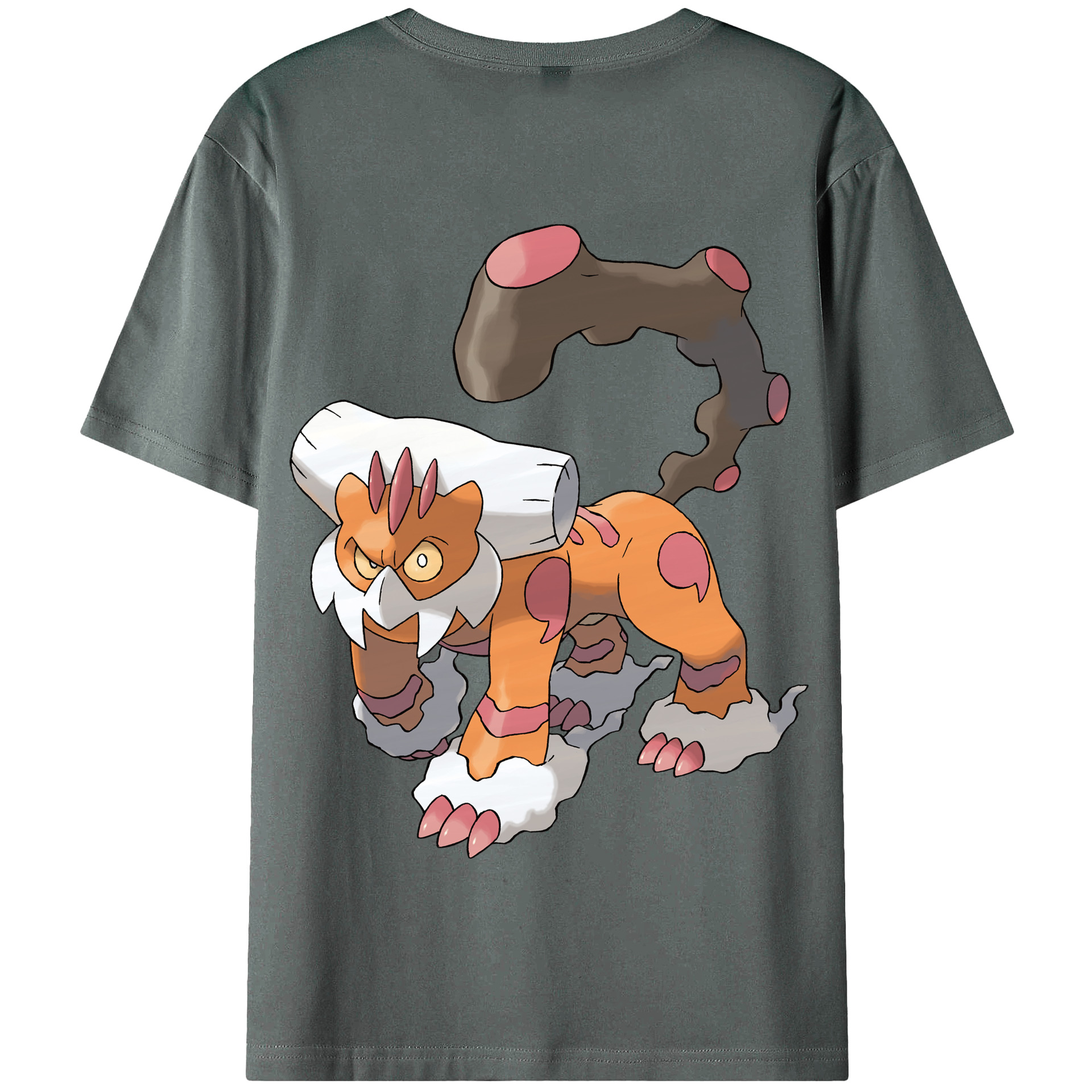（画像用） ポケットモンスター Pokémon 綿100％半袖Tシャツ（背面プリント）